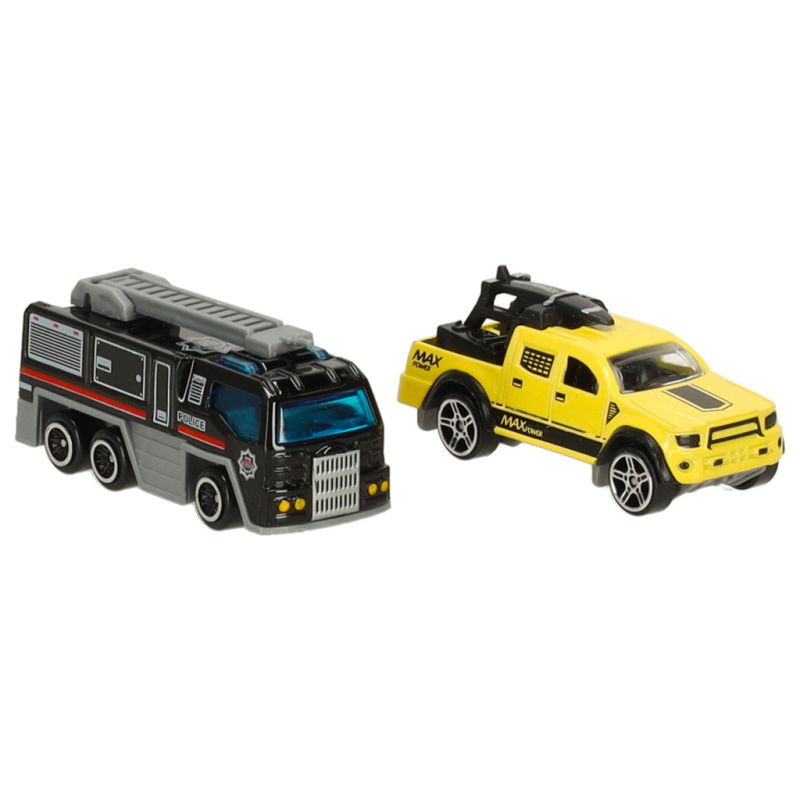 Stacja paliw parking policyjny zestaw 54 el. - obrazek 5