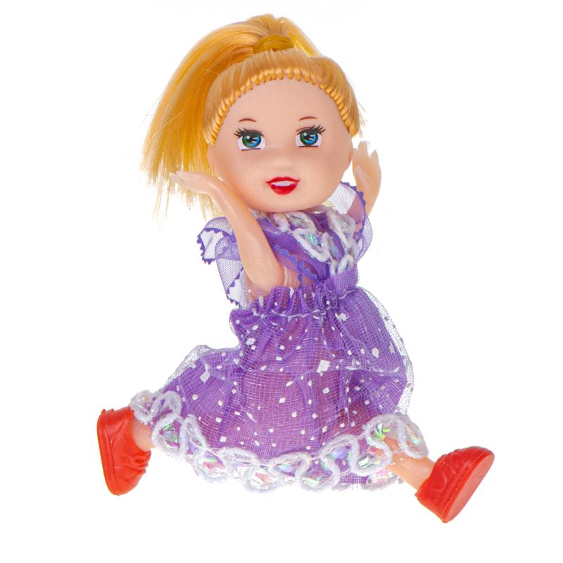 Lalki laleczki do domku dla lalek zestaw 3szt 10cm - obrazek 4