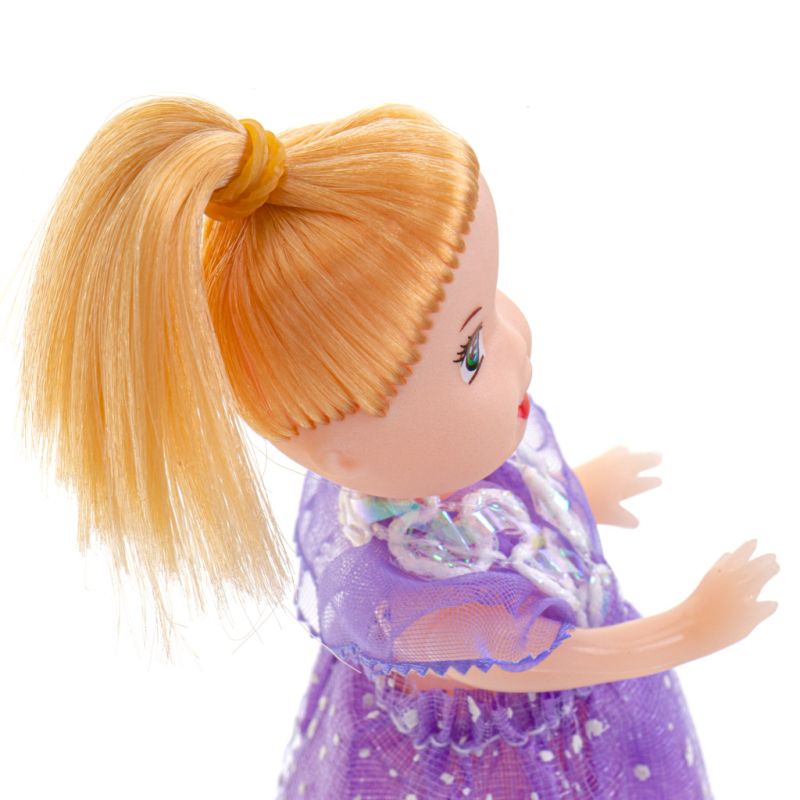 Lalki laleczki do domku dla lalek zestaw 3szt 10cm - obrazek 6