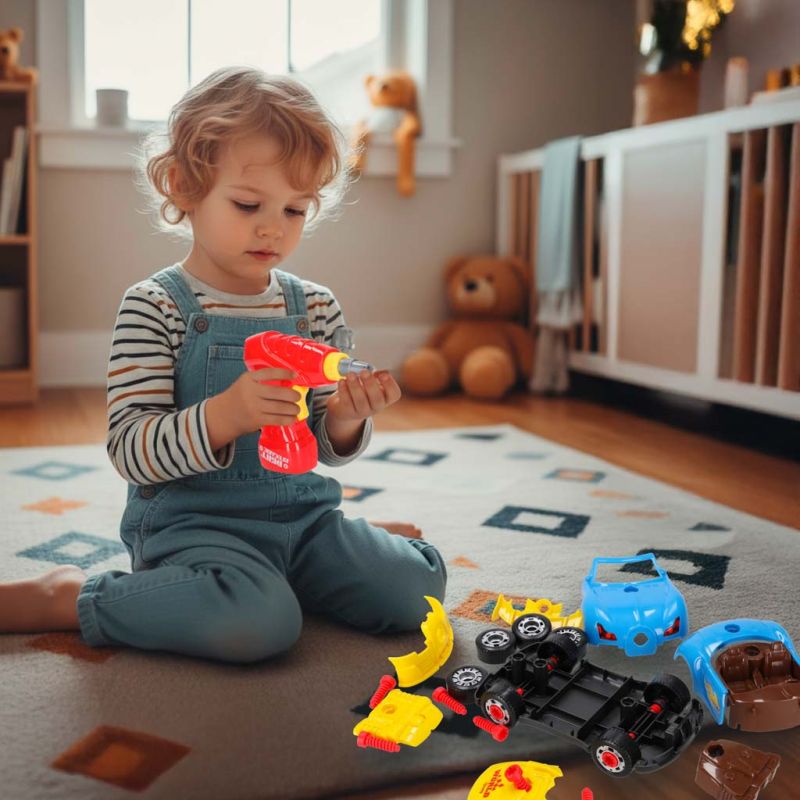 Samochód sportowy do rozkręcania konstrukcyjny do tuningu światło dźwięk - obrazek 13