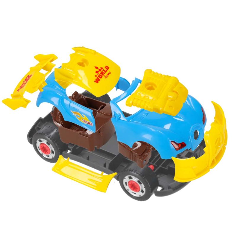 Samochód sportowy do rozkręcania konstrukcyjny do tuningu światło dźwięk - obrazek 3