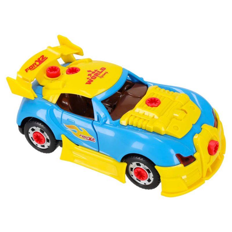 Samochód sportowy do rozkręcania konstrukcyjny do tuningu światło dźwięk - obrazek 4