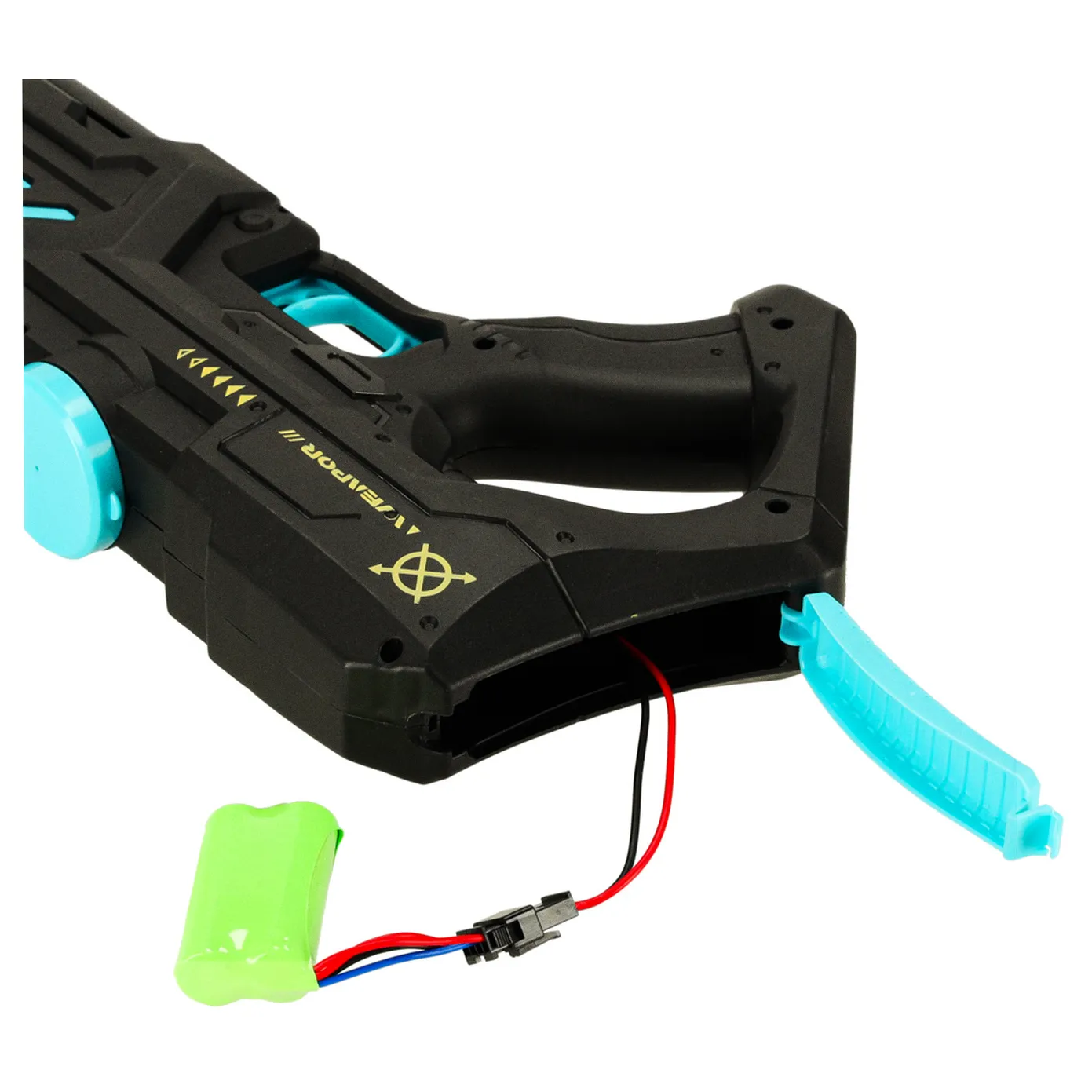 Pistolet karabin na wodę elektryczny mocny profesjonalny broń wodna dla dzieci czarny - obrazek 9