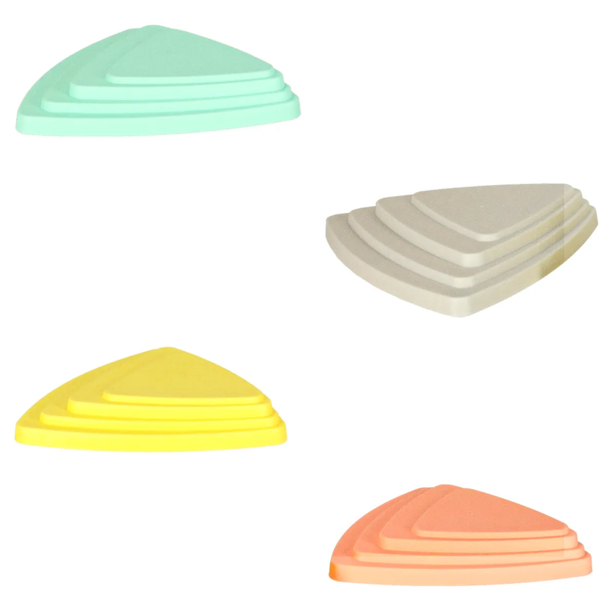 Ścieżka sensoryczna kamienie rzeczne do treningu równowagi podłoga to lawa gra 11 elementów pastelowa - obrazek 8