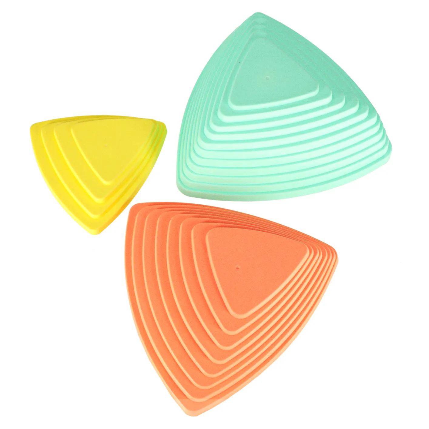 Ścieżka sensoryczna kamienie rzeczne do treningu równowagi podłoga to lawa gra 11 elementów pastelowa - obrazek 10