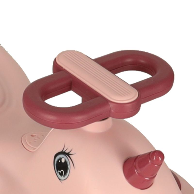 Jeździk grawitacyjny LED Swing FIX S1 skuter z rączką różowy max 65kg - obrazek 8