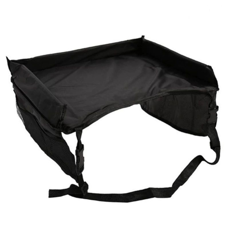 Stolik podróżny wodoodporny do fotelika samochodowego czarny - obrazek 8