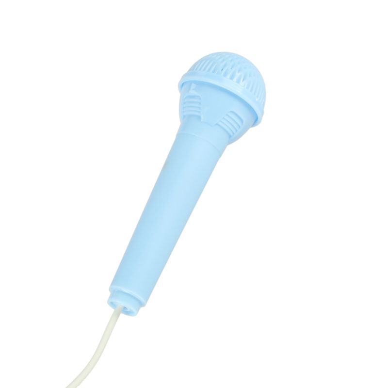 Keyboard dla dzieci pianinko interaktywne organki 37 klawiszy mikrofon statyw niebieski - obrazek 9