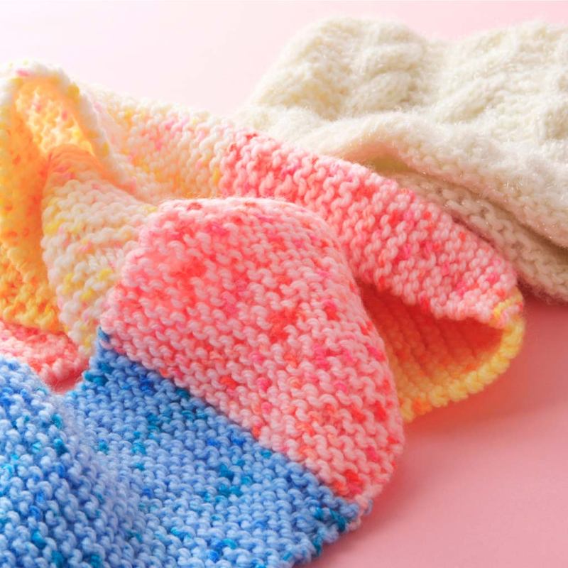 Maszyna do szycia krosno dziewiarskie 48-igłowa okrągła + 4 kłębki włóczki - obrazek 16