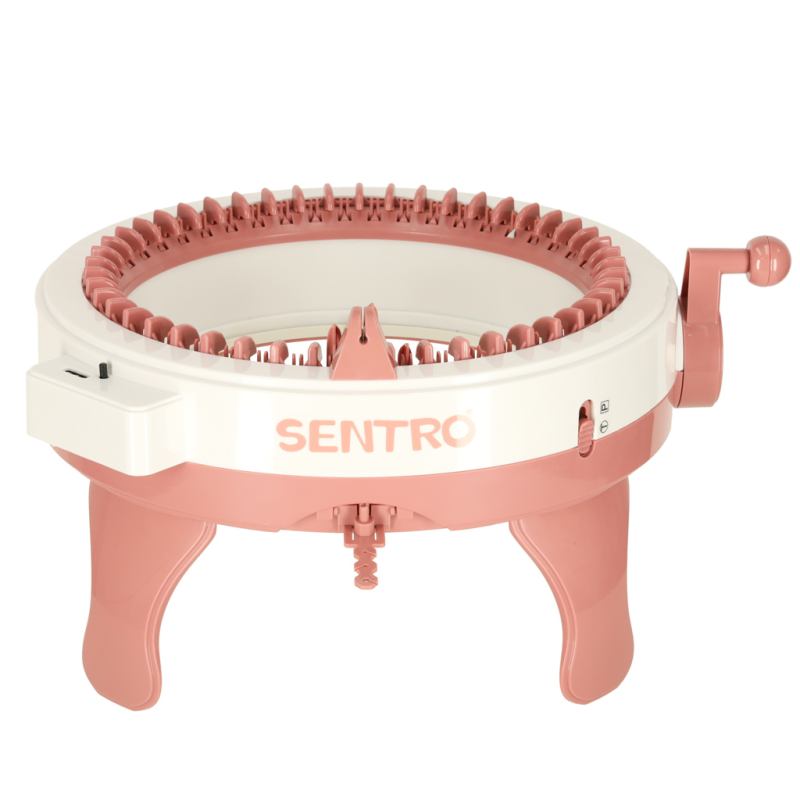 Maszyna do szycia krosno dziewiarskie 48-igłowa okrągła + 4 kłębki włóczki - obrazek 7