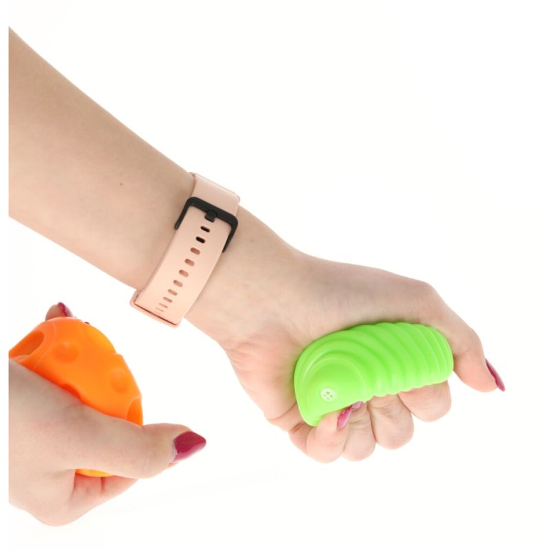 Piłki zabawki sensoryczne korekcyjne zestaw w siatce - obrazek 8