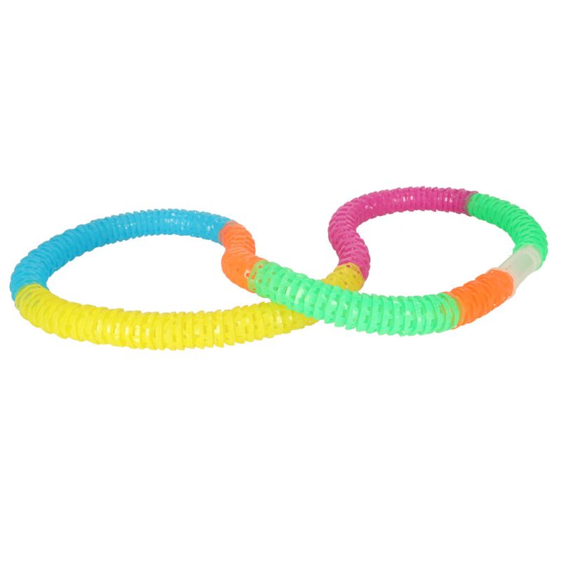 Tor wyścigowy samochodowy elastyczny rurkowy USB LED 210 elementów - obrazek 4