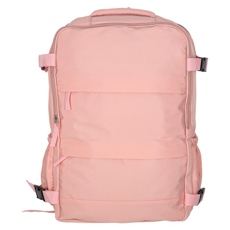 Plecak podróżny turystyczny bagaż różowy 45x30 cm - obrazek 2