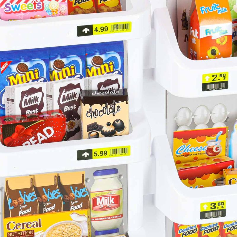 Sklep dla dzieci supermarket stragan wózek na zakupy akcesoria - obrazek 10