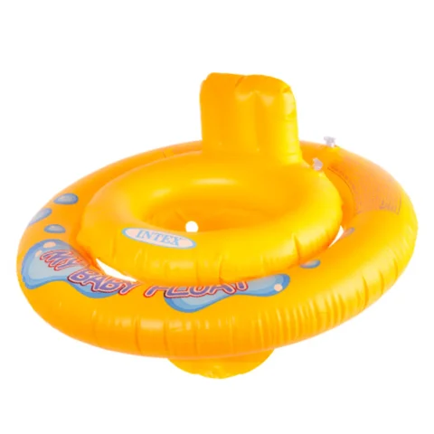 Kółko do pływania dla niemowląt koło pontonik dla dzieci dmuchany z siedziskiem pontonik INTEX max 15 kg 6-18miesięcy