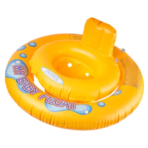 Kółko do pływania dla niemowląt koło pontonik dla dzieci dmuchany z siedziskiem pontonik INTEX max 15 kg 6-18miesięcy