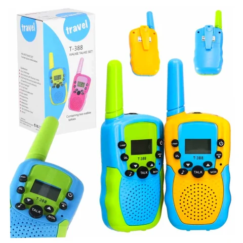 Walkie talkie krótkofalówka dla dzieci zestaw 2 sztuki