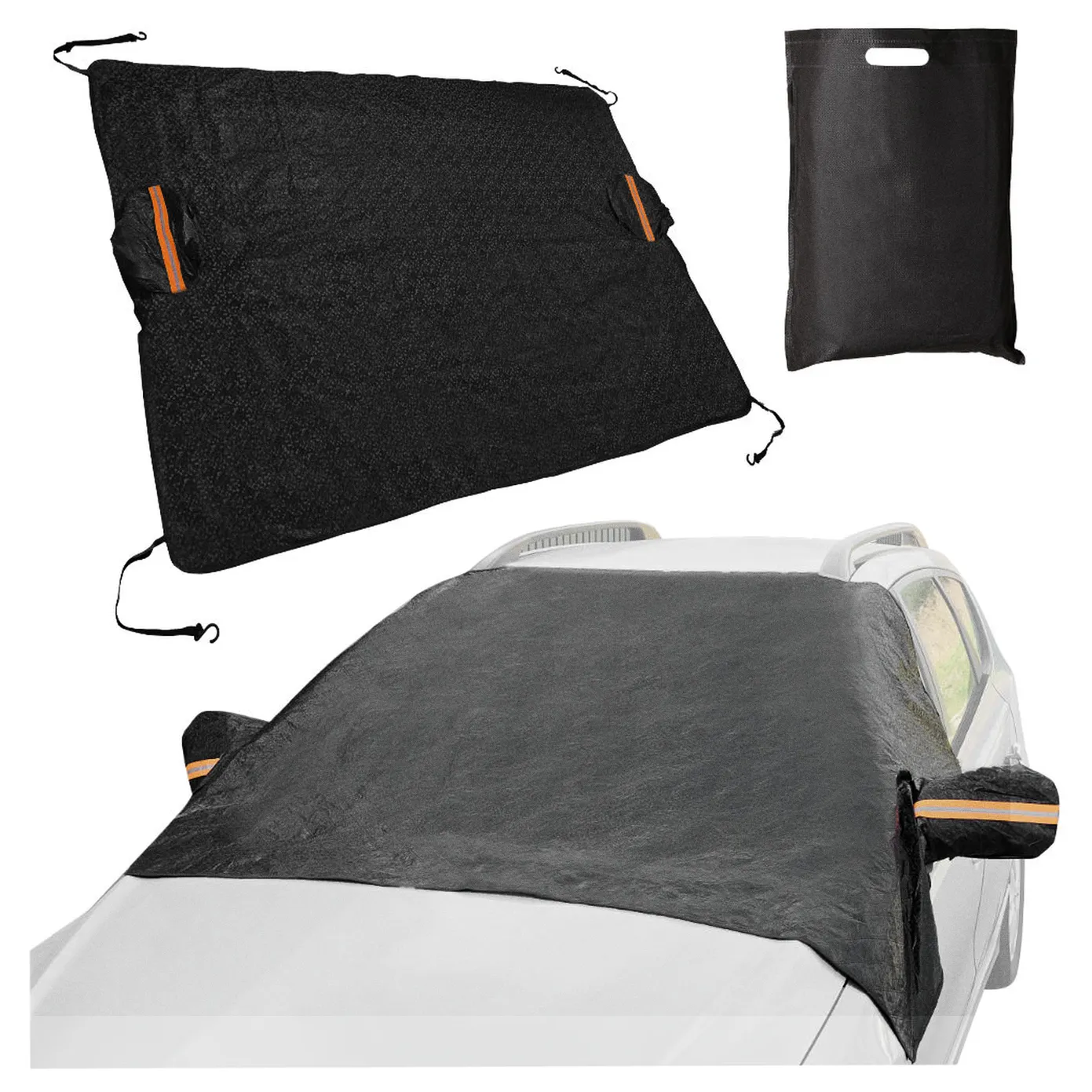 Mata osłona na szybę antyszronowa przeciwsłoneczna samochodową magnetyczna