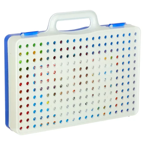 Wkrętarka wiertarka śrubki klocki konstrukcyjne zestaw majsterkowicza walizka 151 elementów