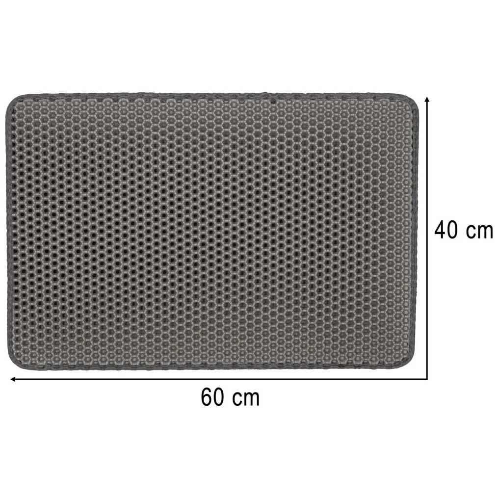 Mata pod kuwetę dla kota wodoodporna dwuwarstwowa 40x60cm XXL - obrazek 9