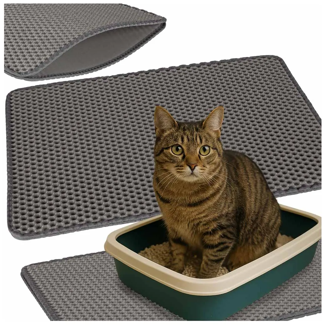 Mata pod kuwetę dla kota wodoodporna dwuwarstwowa 40x60cm XXL