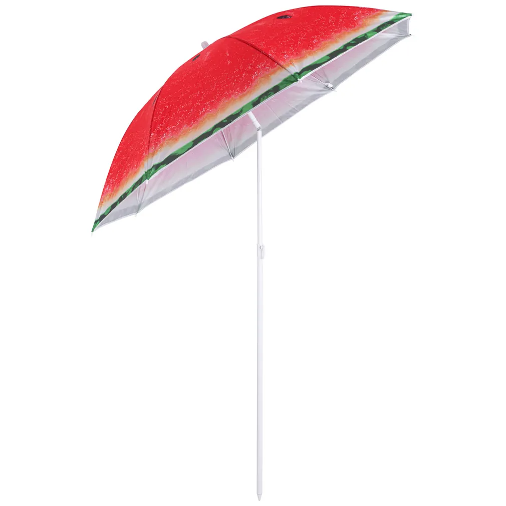 Parasol ogrodowy plażowy regulowany łamany 150cm arbuz UV - obrazek 8