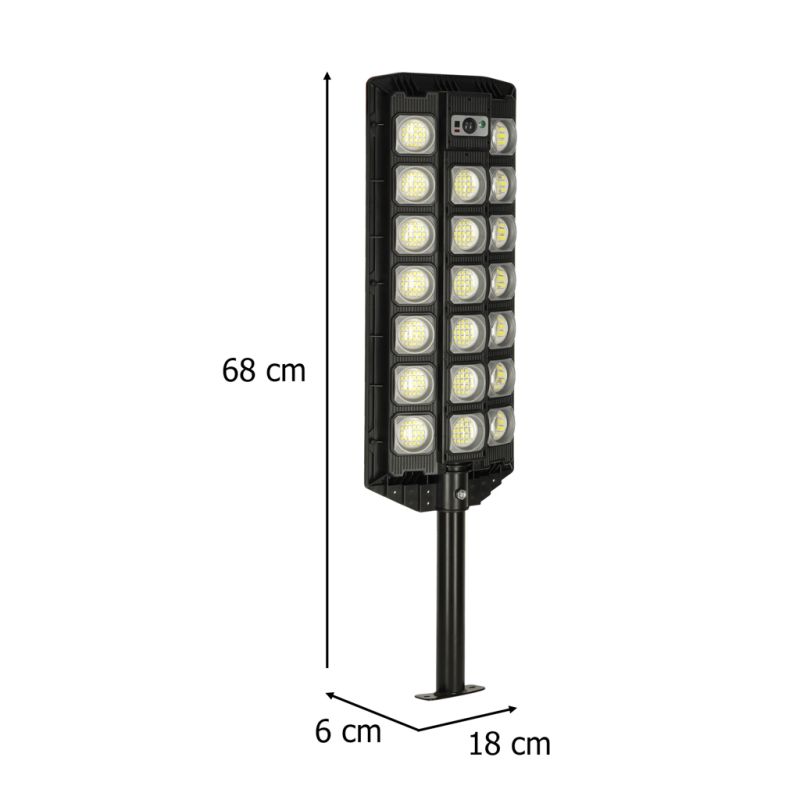 Lampa solarna LED zewnętrzna halogen latarnia - obrazek 11