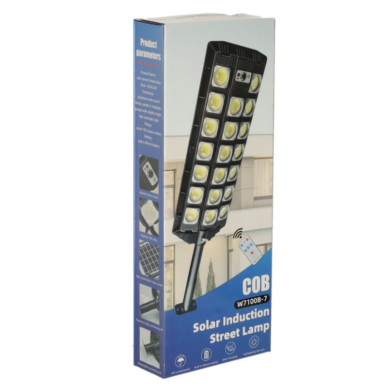 Lampa solarna LED zewnętrzna halogen latarnia - obrazek 12