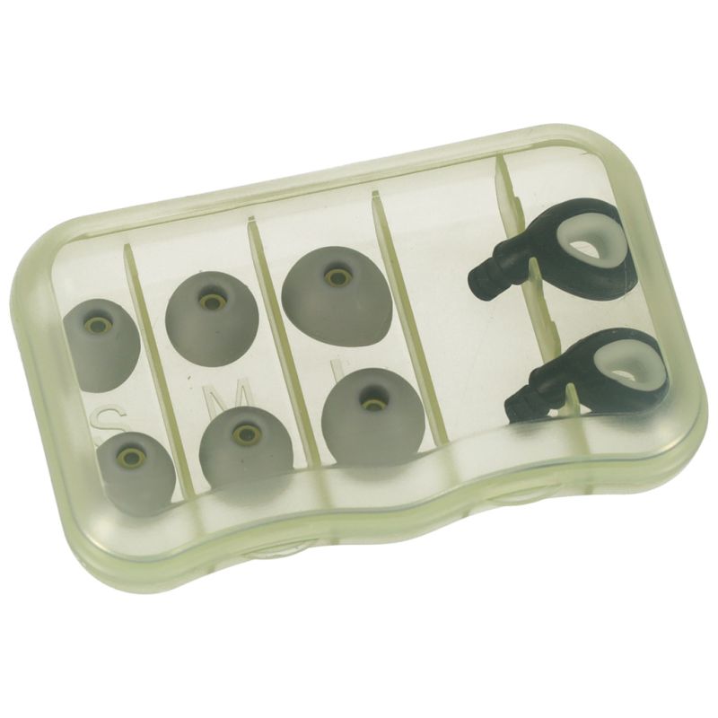 Zatyczki do uszu stopery silikonowe wyciszające redukcja szumów zestaw 3 rozmiary - obrazek 2