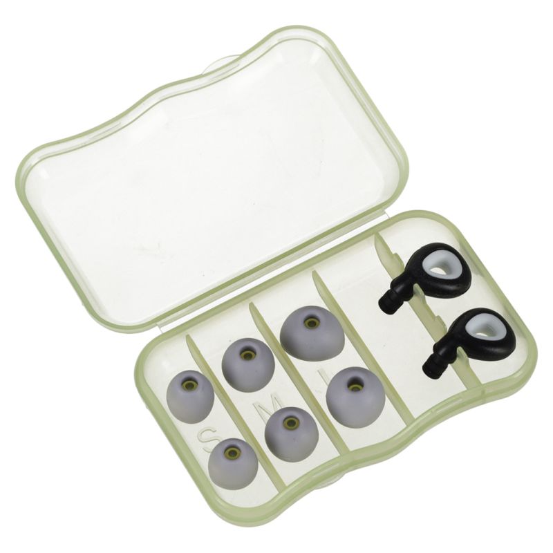 Zatyczki do uszu stopery silikonowe wyciszające redukcja szumów zestaw 3 rozmiary - obrazek 3