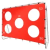 Bramka piłkarska do piłki nożnej dla dzieci treningowa 2w1 + mata celności 215 x 153 x 76 cm