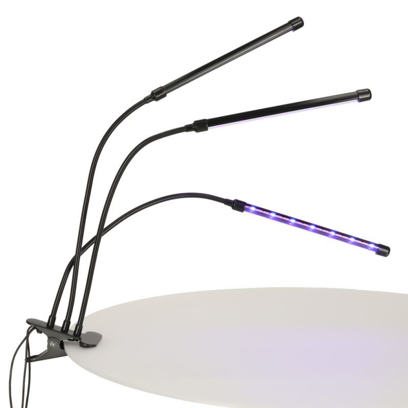 Lampa do roślin LED uprawy wzrostu panel 3 żarówki - obrazek 2