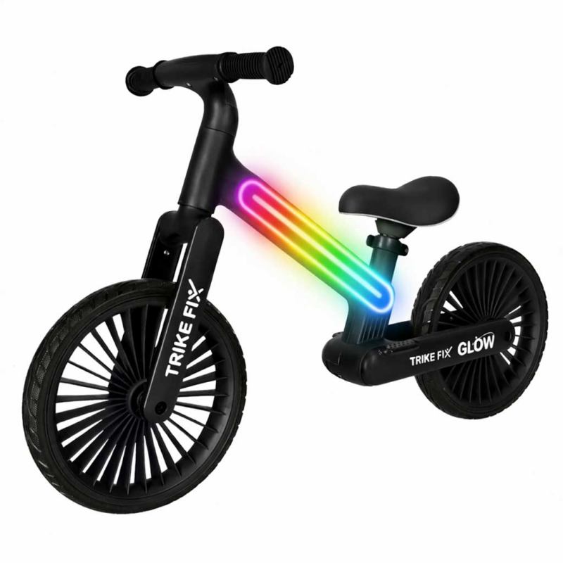 Rowerek biegowy Trike Fix Glow LED czarny - obrazek 7