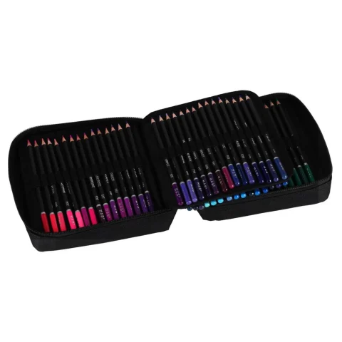 Kredki ołówkowe kolorowe w etui zestaw 120 sztuk