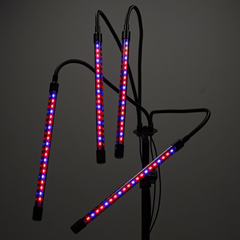 Lampa do roślin LED uprawy wzrostu panel na statywie 4x80LED - obrazek 12