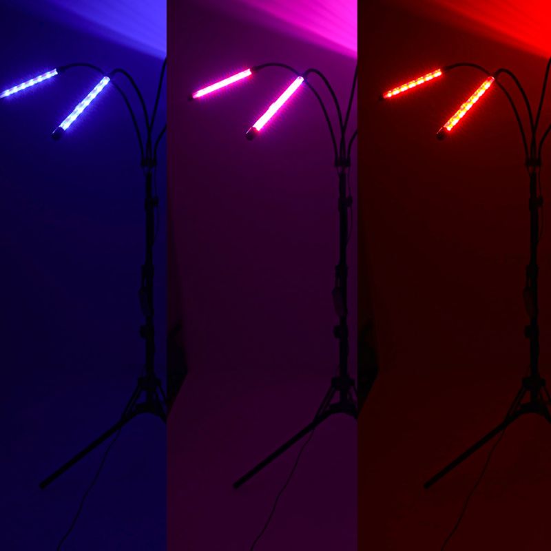 Lampa do roślin LED uprawy wzrostu panel na statywie 4x80LED - obrazek 13