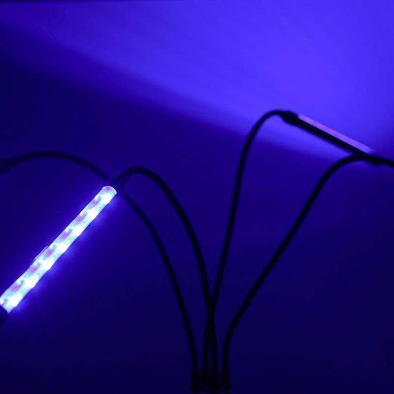 Lampa do roślin LED uprawy wzrostu panel na statywie 4x80LED - obrazek 15