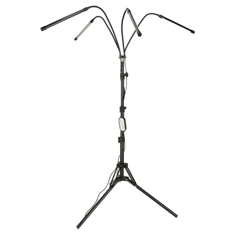 Lampa do roślin LED uprawy wzrostu panel na statywie 4x80LED - obrazek 3