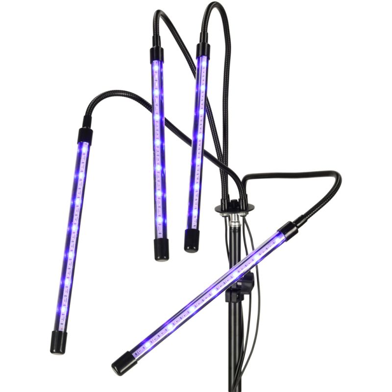 Lampa do roślin LED uprawy wzrostu panel na statywie 4x80LED - obrazek 9