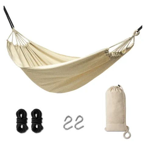 Hamak ogrodowy brazylijski boho 200cm ecru 120kg