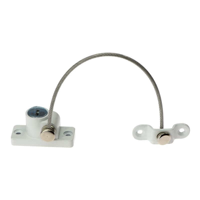 Zabezpieczenie okna blokada ogranicznik przed dziećmi uchylenia na klucz kluczyk - obrazek 2