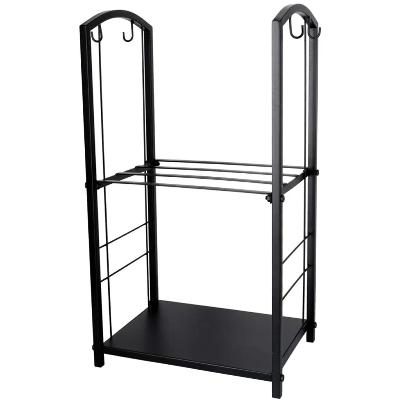 Stojak na drewno kominkowe regał metalowy akcesoria do kominka - obrazek 5