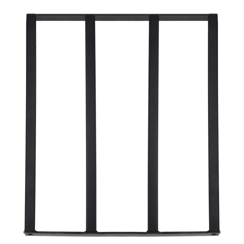 Stojak na drewno kominkowe regał metalowy akcesoria do kominka - obrazek 9