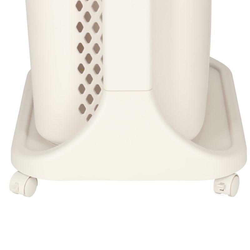 Pojemnik na zabawki kosz na ubrania organizer podwójny jeżdżący - obrazek 6