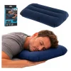 Poduszka dmuchana turystyczna welurowa BESTWAY 67121 granatowa
