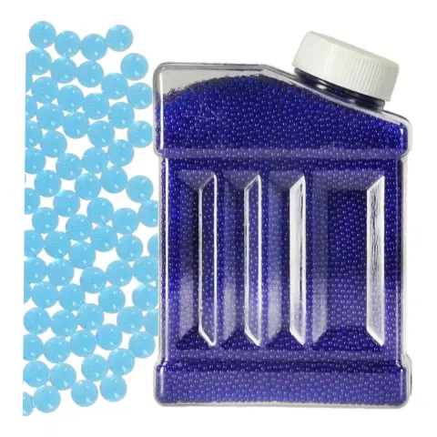 Kulki żelowe wodne hydrożelowe do kwiatów niebieskie 250g 50 000szt. 7-8mm