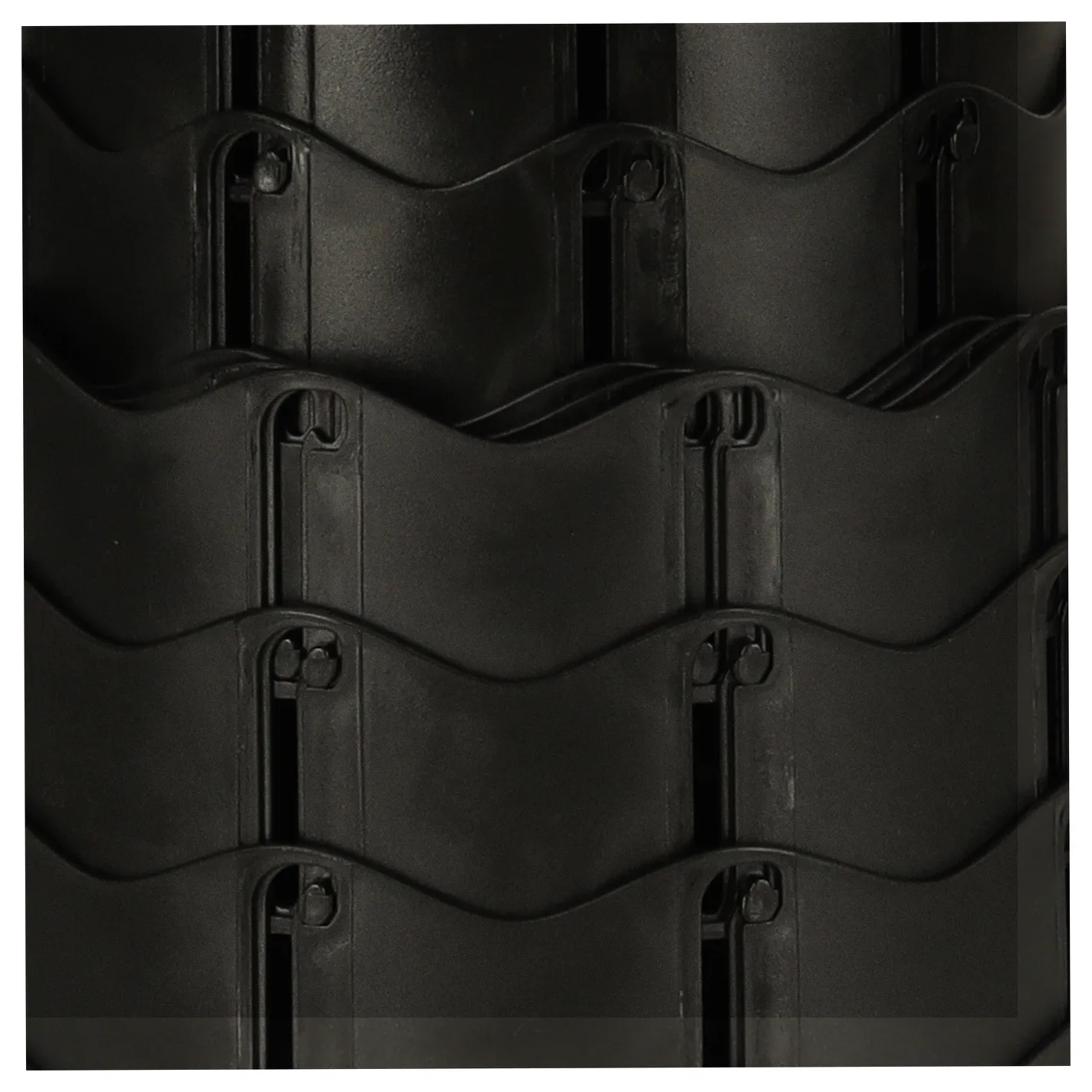 Krzesło składane taboret teleskopowy turystyczny przenośny czarny 200kg - obrazek 11