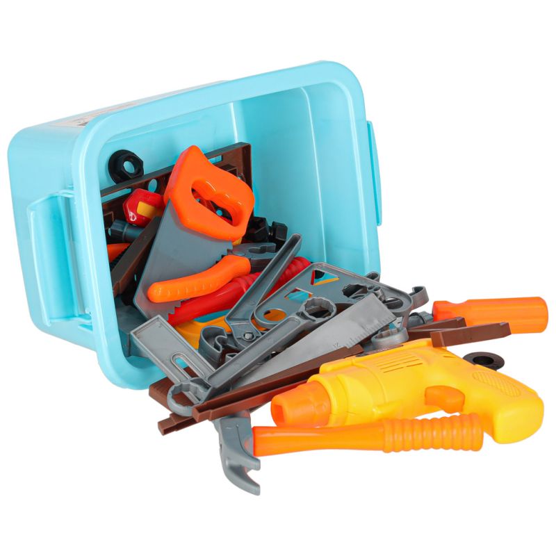 Narzędzia dla dzieci warsztat z narzędziami 48 elementów - obrazek 2