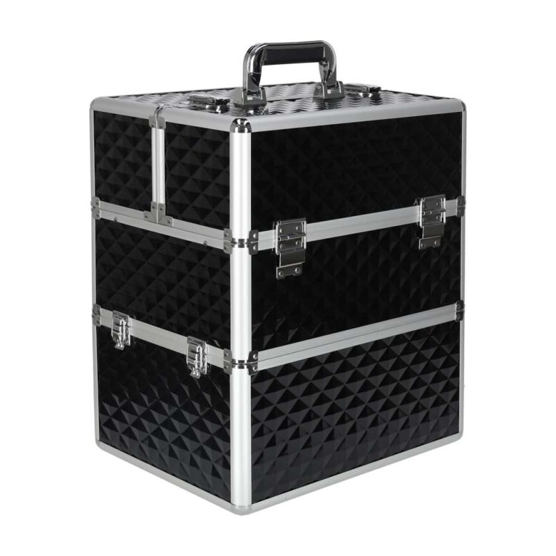 Kuferek na kosmetyki walizka organizer kosmetyczny XXL 3D - obrazek 11