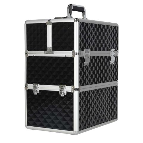 Kuferek na kosmetyki walizka organizer kosmetyczny XXL 3D